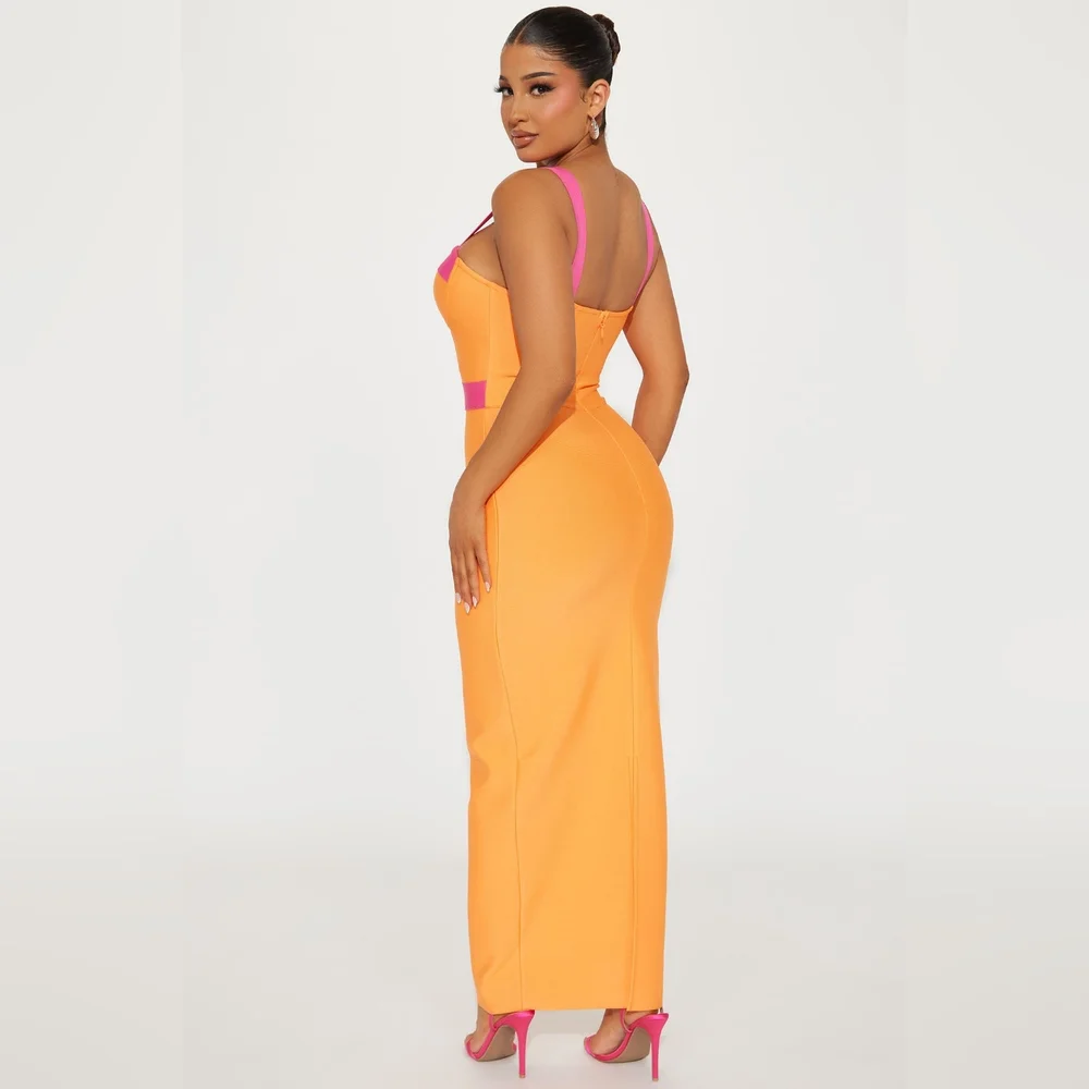 Fashion nova color block dress - Picture 6 of 8